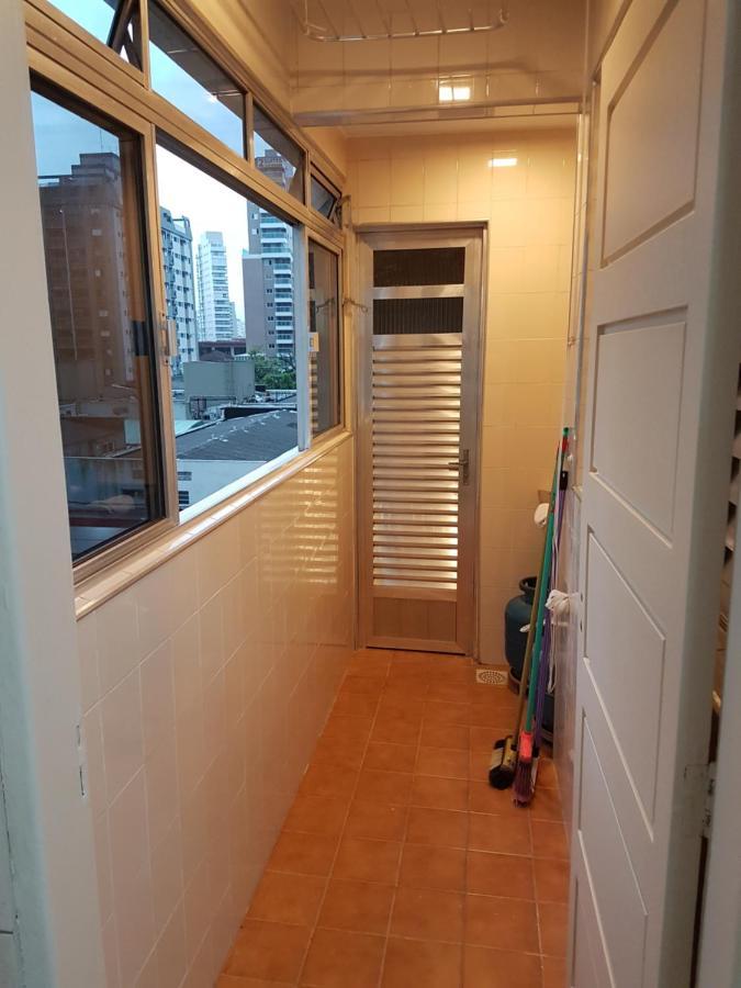 Apartamento Em Frente A Praia Do Embare - Santos Экстерьер фото