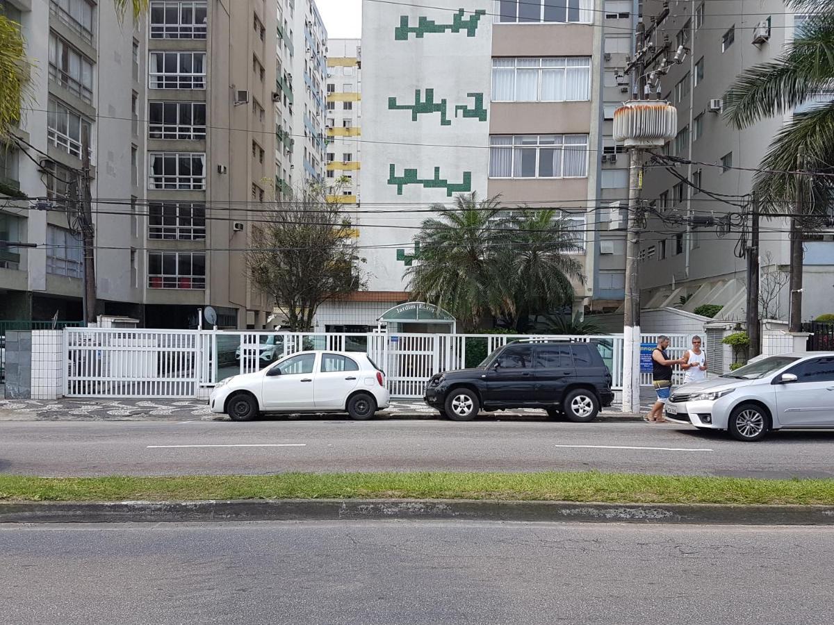 Apartamento Em Frente A Praia Do Embare - Santos Экстерьер фото
